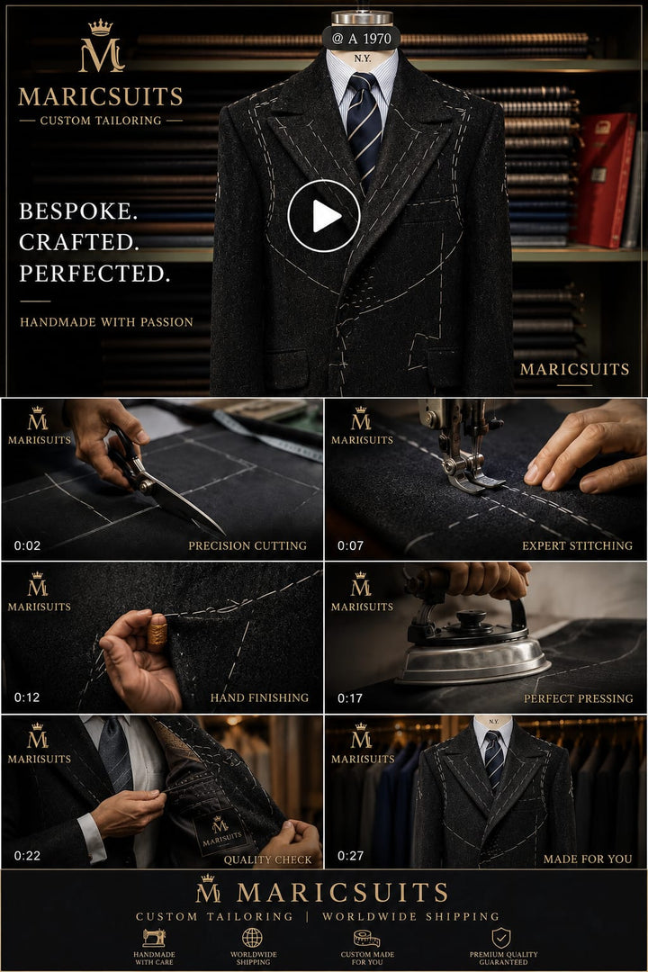 Black 3 Piece Suit Men | Slim Fit Wedding Formal Custom Tailored